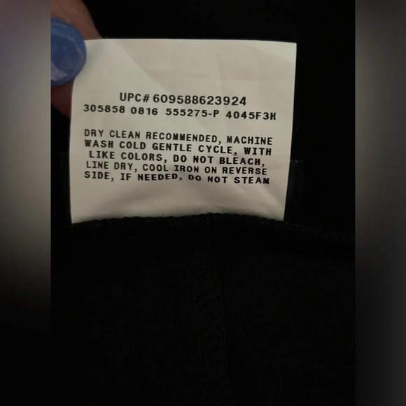 iZ Byer Womens Black Pencil Skirt Kick Slit Size Medium Rayon/nylon/spandex - Picture 8 of 8